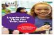 Leadership Tips for Teachers
