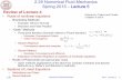 2.29 Numerical Fluid Mechanics Lecture 5 Slides
