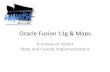 Oracle Fusion 11g & Maps