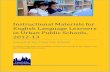 Instructional Materials for English Language Learners in Urban ...