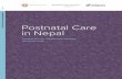 Postnatal Care in Nepal