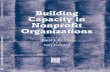 Building Capacity in Nonprofit Organizations