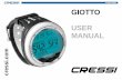Cressi.com GIOTTO USER MANUAL
