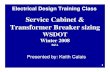 Service Breaker & Transformer Breaker sizing