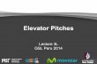 EL3: Elevator Pitches