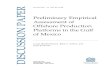 Preliminary Empirical Assessment of Offshore Production Platforms ...