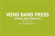 Wind Band Press 媒体資料＆広告枠のご案内