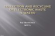 Collection and Recycling of E-waste