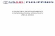 USAID/Philippines Country Development Cooperation Strategy ...