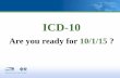 ICD-10 Transition for Horizon Behavioral Health Providers (PDF)