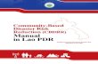(CBDRR) Manual in Lao PDR