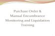 Purchase Order and Encumbrance Monitoring 2013 (PDF)