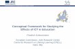 Conceptual Framework for Studying the Effects of ICT in Education