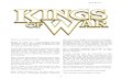 Welcome to Kings of War! Kings of War is a mass-battle fantasy ...