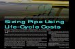 Sizing Pipe Using Life-Cycle Costs
