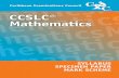 CCSLC Mathematics Syllabus, Specimen Paper and Mark Scheme