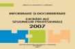 Informare şi documentare : lucrări ale sesiunilor profesionale - 2007