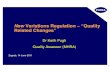 Presentation - New Variations Regulation â€“ â€œQuality Related Changesâ€‌