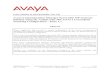 Avaya Communication Manager Survivable SIP Gateway Solution ...