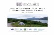 GEODIVERSITY AUDIT AND ACTION PLAN