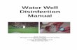 Water Well Disinfection Manual