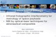 • Infrared holographic interferometry for metrology of space payloads ...