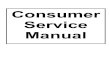 Consumer Service Manual - LESCO