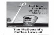 The McDonald's Coffee Lawsuit