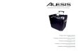 Alesis Transactive Mobile PA System Quickstart Manual - Rev C