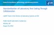 Standardization of Laboratory Test Coding Through Collaboration