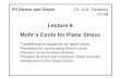 Lecture 6 Mohr's Circle for Plane Stress