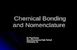 Chapter 5 Chemical Bonding and Nomenclature - nclark.net