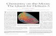 Chemistry on the Moon: The Quest for Helium-3