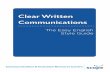 Clear Written Communications – The Easy English Guide