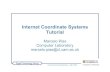 Internet Coordinate Systems Tutorial