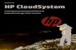 HP CloudSystem Solution brief - US English