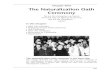 CHAPTER NINE: The Naturalization Oath Ceremony