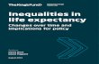 Inequalities in life expectancy