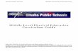 Middle School Physical Education Curriculum Guide