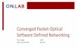 Converged Packet-Optical Software Defined Networking