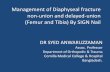 Management of Diaphyseal fracture nonunion and delayed union ...