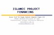 Islamic Project Financing