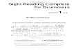 Sight Reading Complete for Drummers - Play-drums.com
