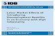 Labor Market Effects of Introducing Unemployment Benefits in an ...