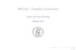 INF5110 – Compiler Construction