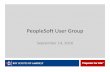 PeopleSoft User Group