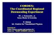 CORDEX: The Coordinated Regional Downscaling Experiment