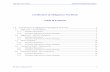 Certification of Obligations Workbook Table of Contents
