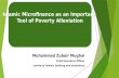 Islamic Microfinance as an Important Tool of Poverty Alleviation By