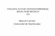 STEADY-STATE NONISOTHERMAL REACTOR DESIGN